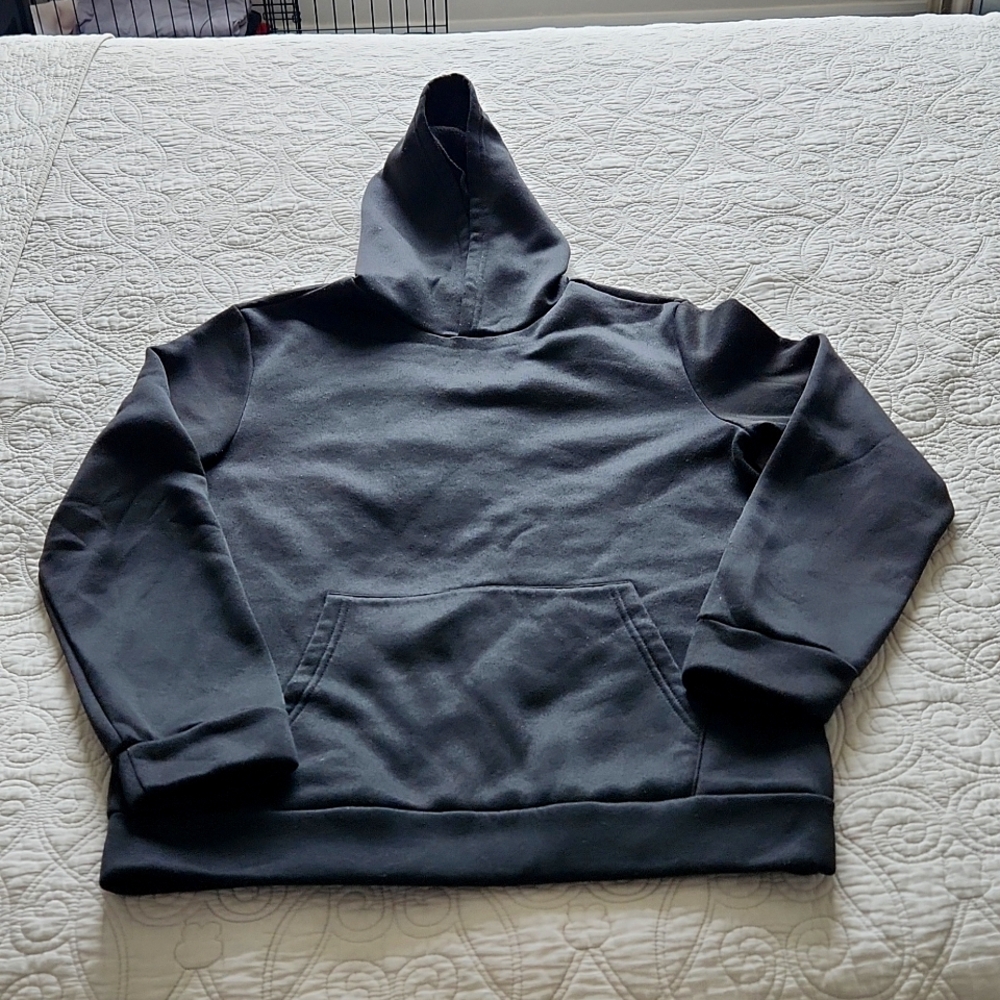 Never Look Back Black hoodie large